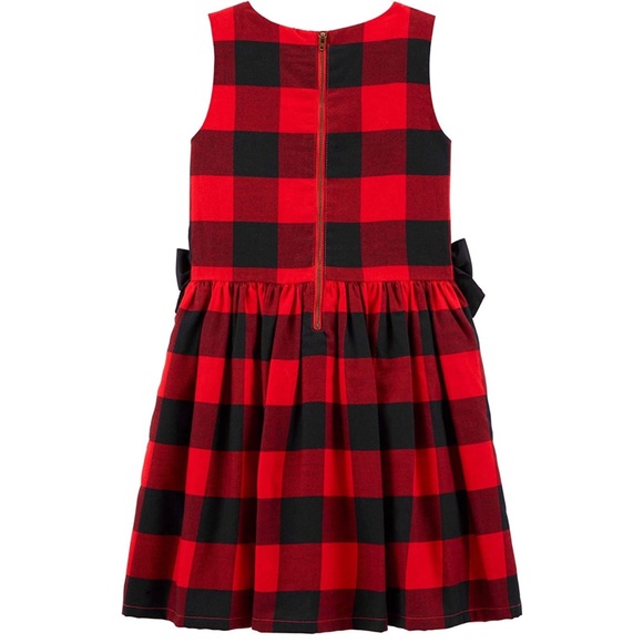 Carter’s Buffalo Check Holiday Dress - Picture 2 of 2